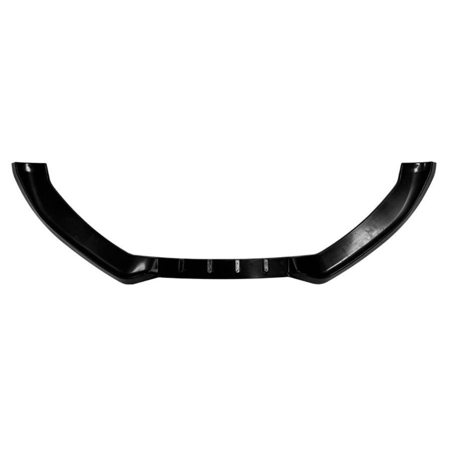Audi A5 B8 Prefacelift Front Splitter Spoiler 2007-11 ABS Gloss Black