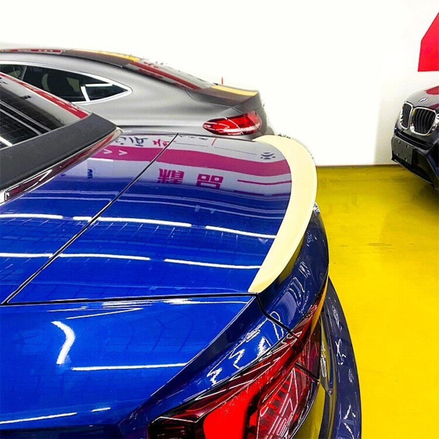 Audi A5 S5 B9 Cabriolet Rear Boot Spoiler Wing ABS Gloss Black