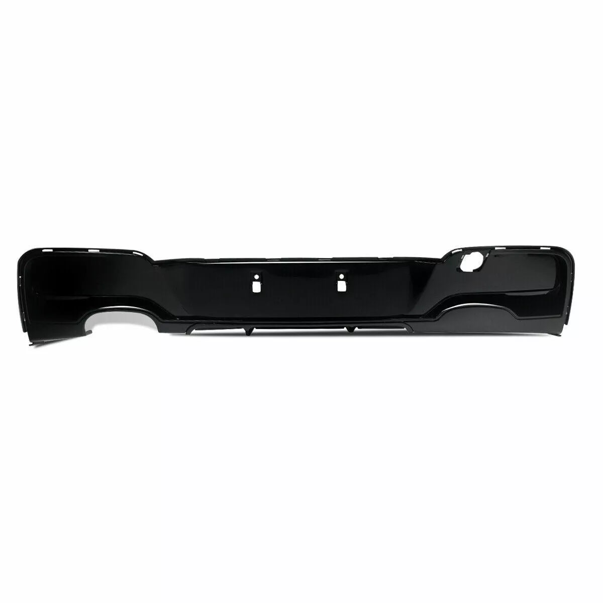 BMW 1 Series F20 PRE-LCI Rear Diffuser Lip Bumper ABS Gloss Black