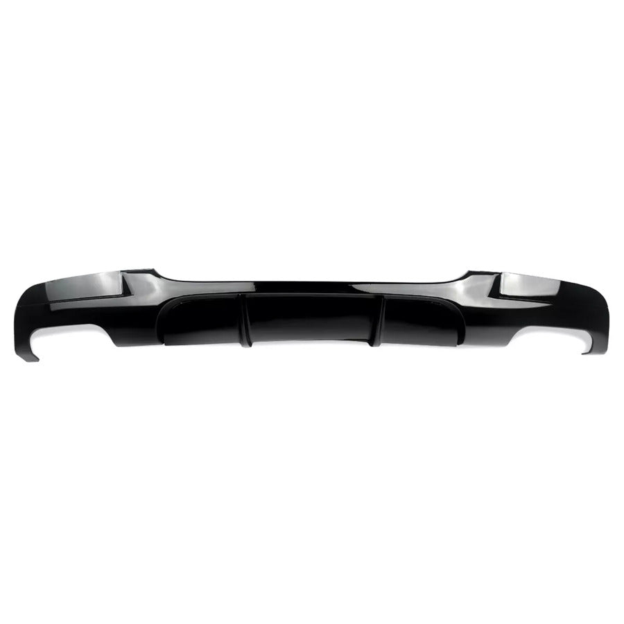 BMW 3 Series E90 E91 Rear Valance Diffuser 04-13 ABS Gloss Black