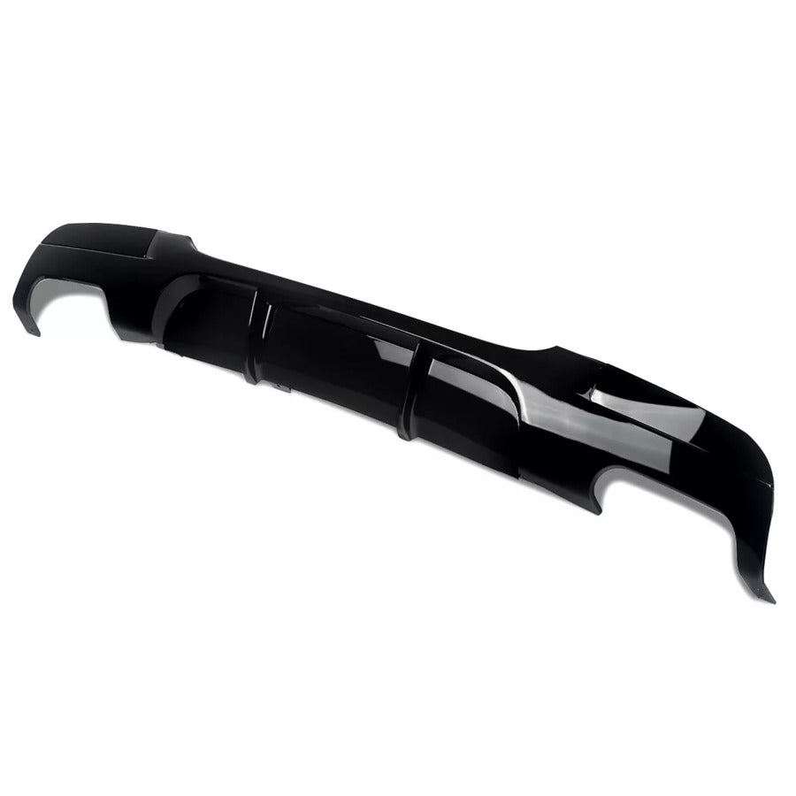 BMW 3 Series E90 E91 Rear Valance Diffuser 04-13 ABS Gloss Black