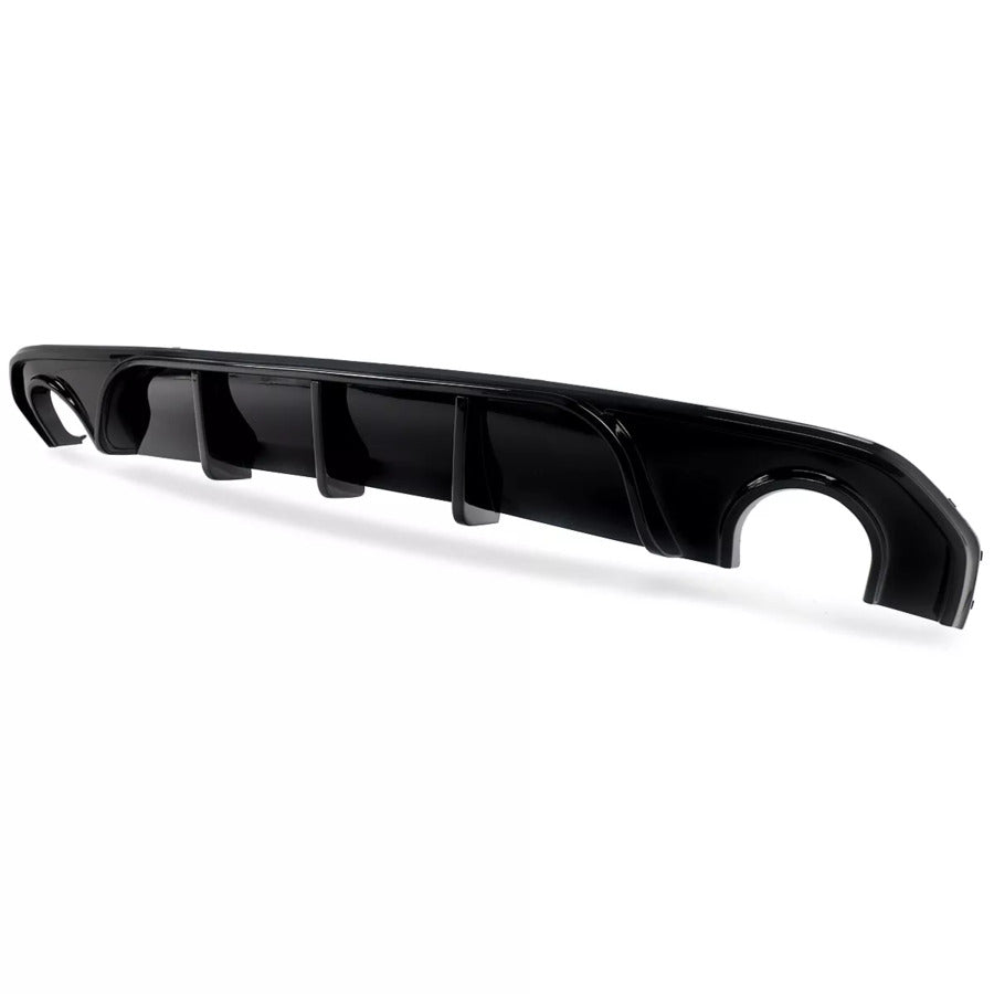 BMW 4 Series G26 4dr Gran Coupe Rear Diffuser 20-24 ABS Gloss Black