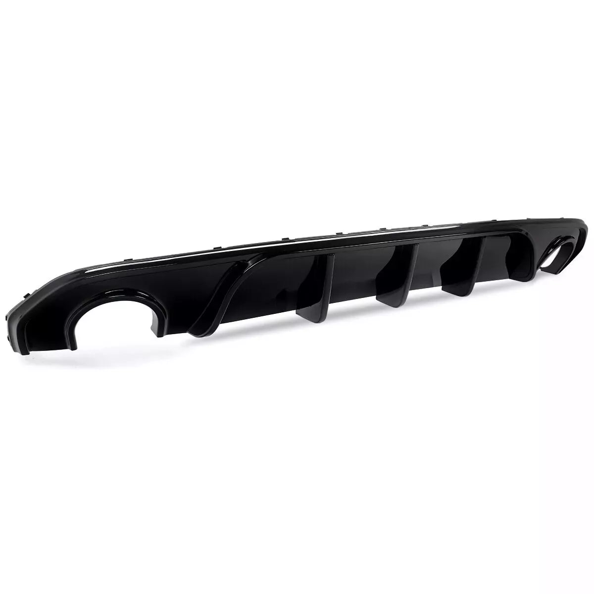 BMW 4 Series G26 4dr Gran Coupe Rear Diffuser 20-24 ABS Gloss Black