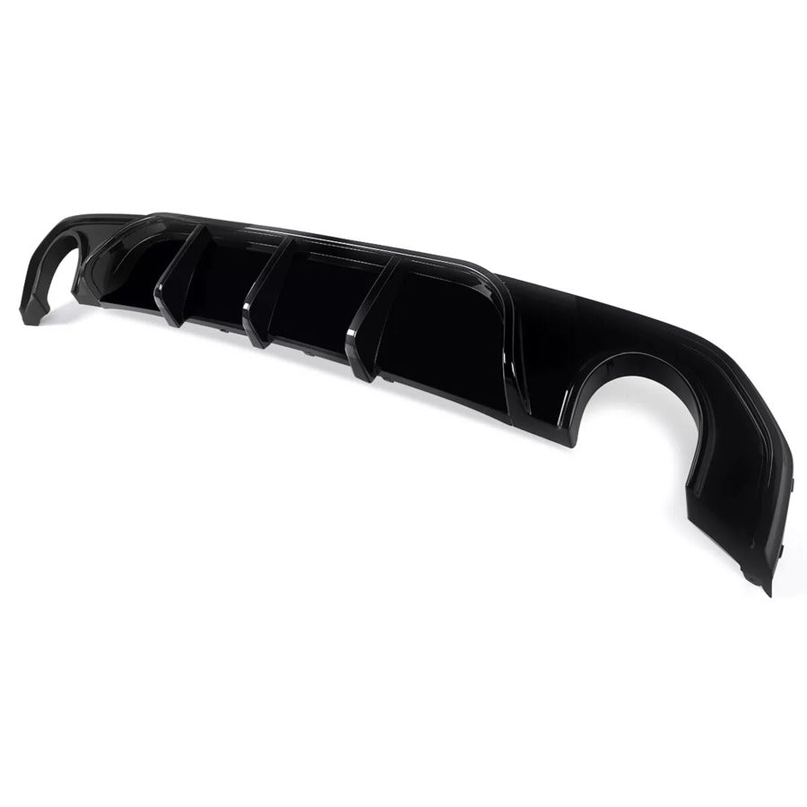 BMW 4 Series G26 4dr Gran Coupe Rear Diffuser 20-24 ABS Gloss Black
