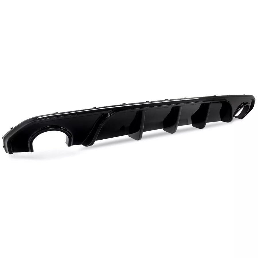 BMW 4 Series G26 4dr Gran Coupe Rear Diffuser 20-24 ABS Gloss Black