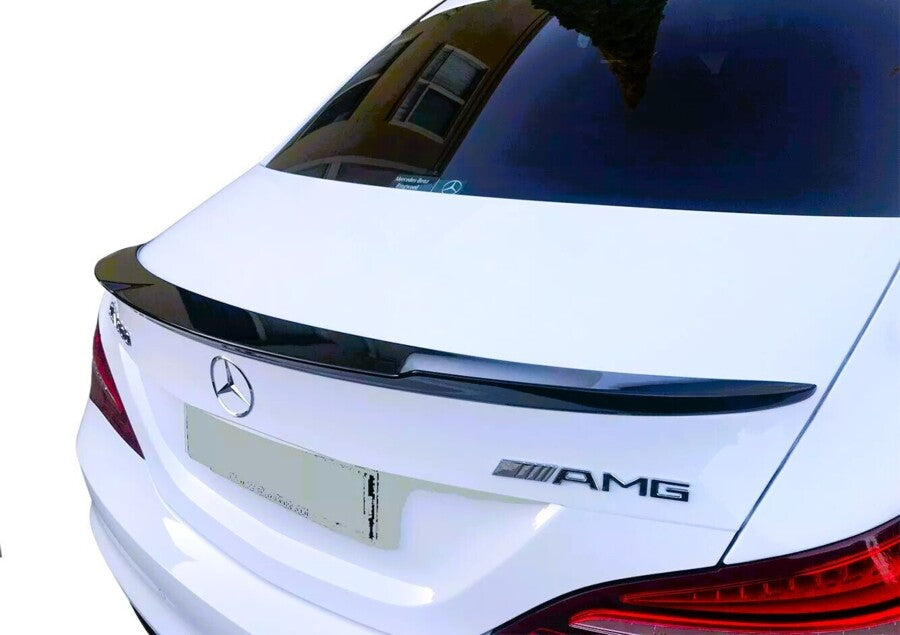 Mercedes CLA W117 C117 Rear Boot Spoiler Wing ABS Carbon Fibre