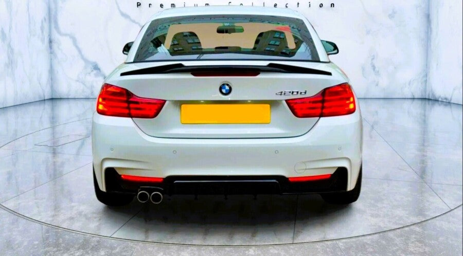 BMW 4 Series Convertible F33 Rear Boot Spoiler ABS Carbon Fibre