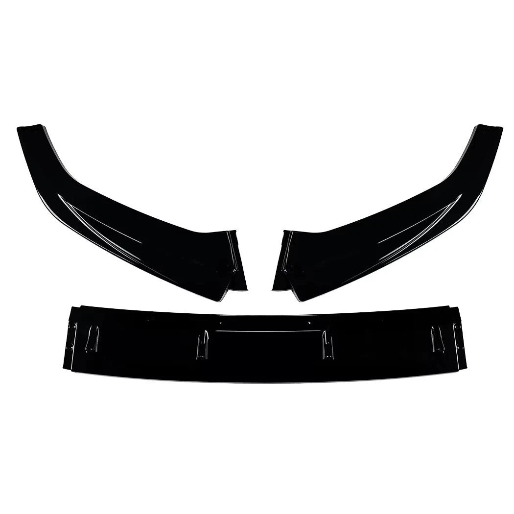 Audi A5 S5 S Line B9 Gloss Black Front Splitter Spoiler Lip 2016-2021