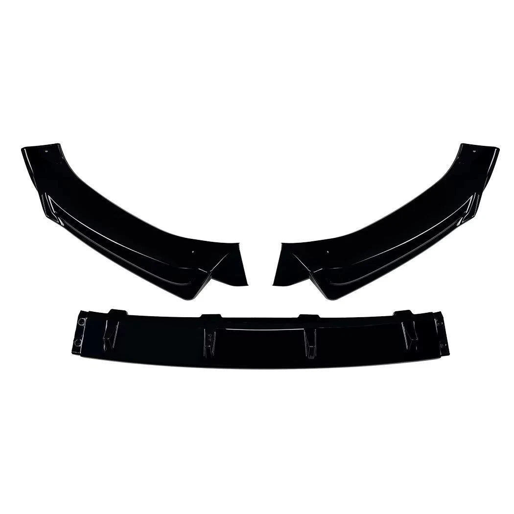 Audi Q5 SQ5 S Line FY Gloss Black Front Splitter Spoiler Aero 18-20