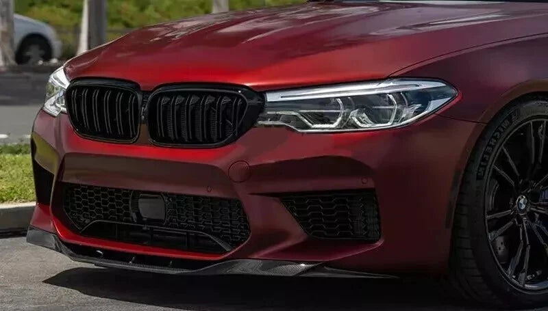 BMW M5 F90 PRE-LCI Gloss Black Front Splitter Spoiler Lip 2017-20