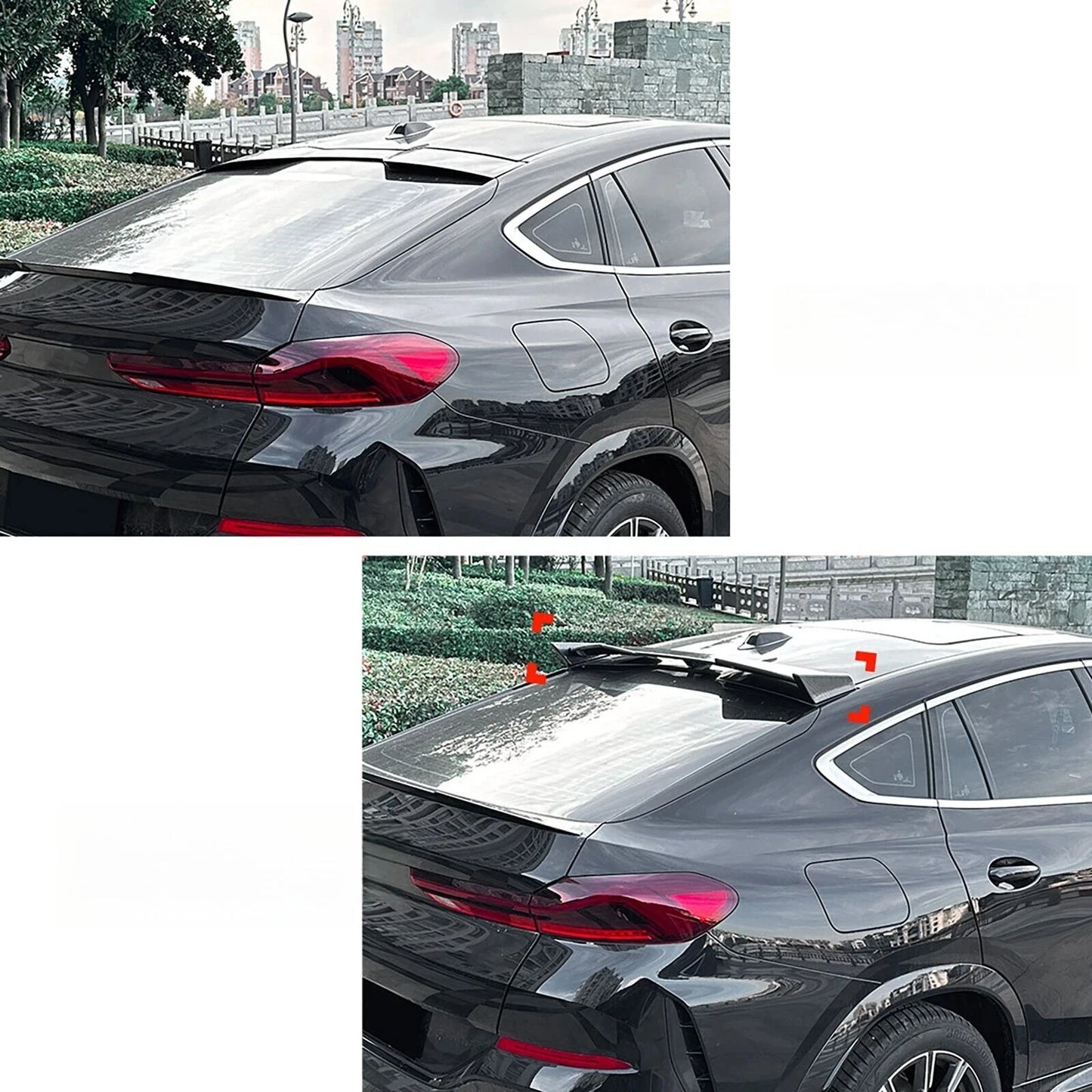 BMW X4 G02 X4M Gloss Black Rear Roof Spoiler Lip M Sport 2018- 24