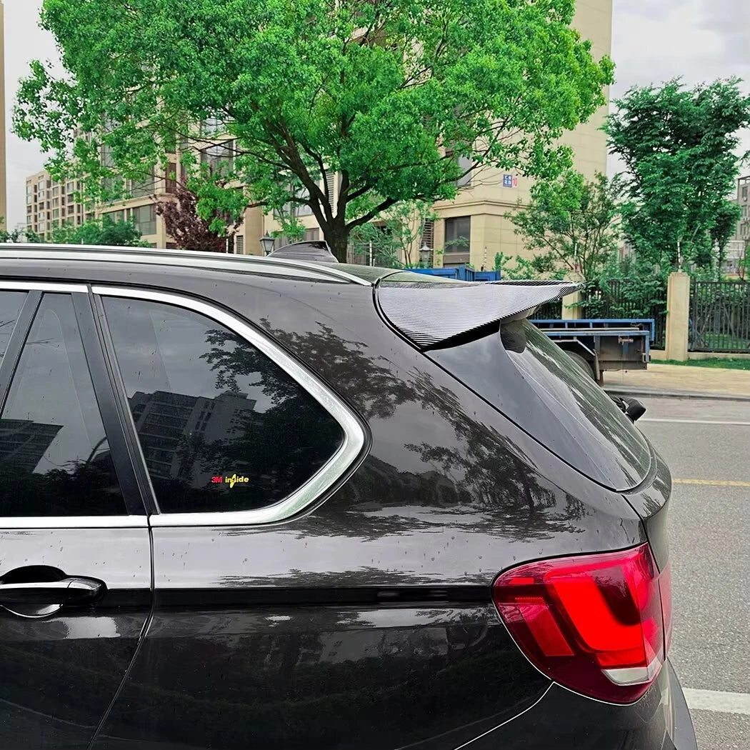 BMW X5 F15 X5M F85 M50D Gloss Black Rear Roof Spoiler Boot Wing Lip