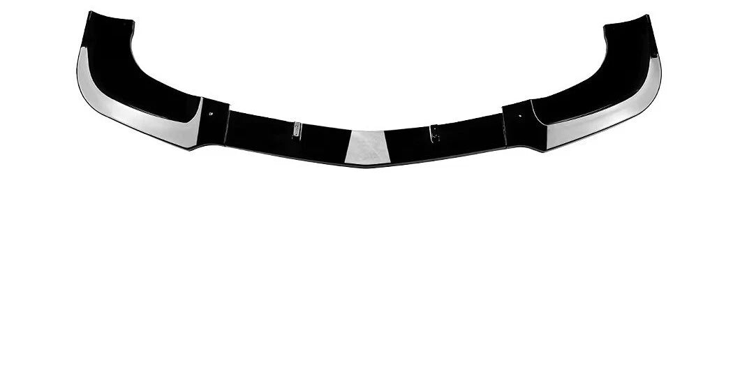 Mercedes E Class Coupe W207 C207 Gloss Black Front Splitter 08-13