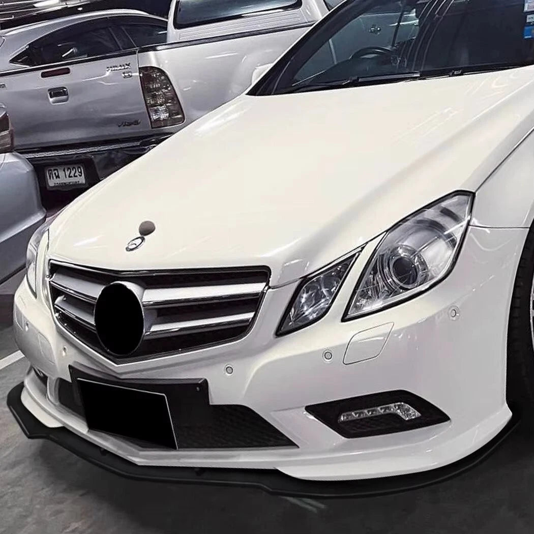 Mercedes E Class Coupe W207 C207 Carbon Fibre Front Splitter 08-13