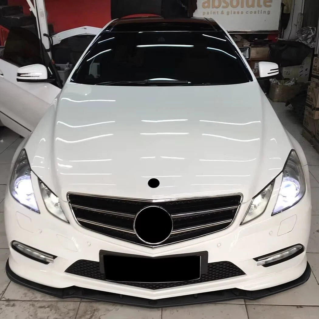 Mercedes E Class Coupe W207 C207 Carbon Fibre Front Splitter 08-13