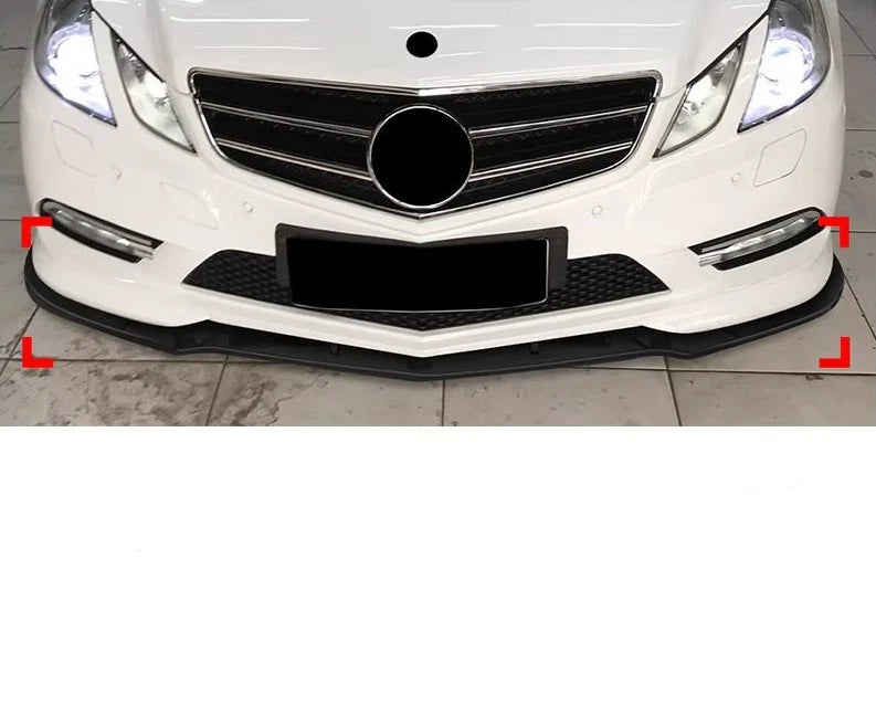 Mercedes E Class Coupe W207 C207 Carbon Fibre Front Splitter 08-13