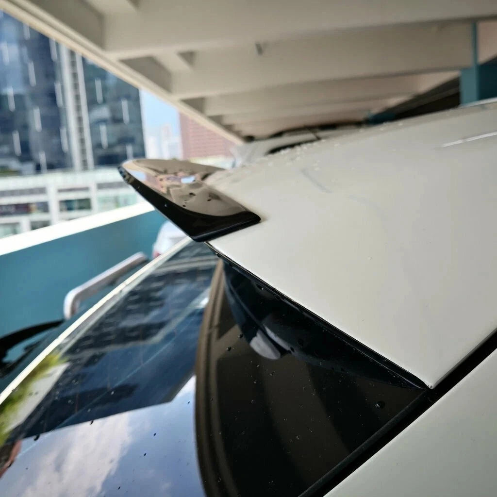Mercedes CLA Class X117 Shooting Brake Gloss Black Rear Roof Spoiler