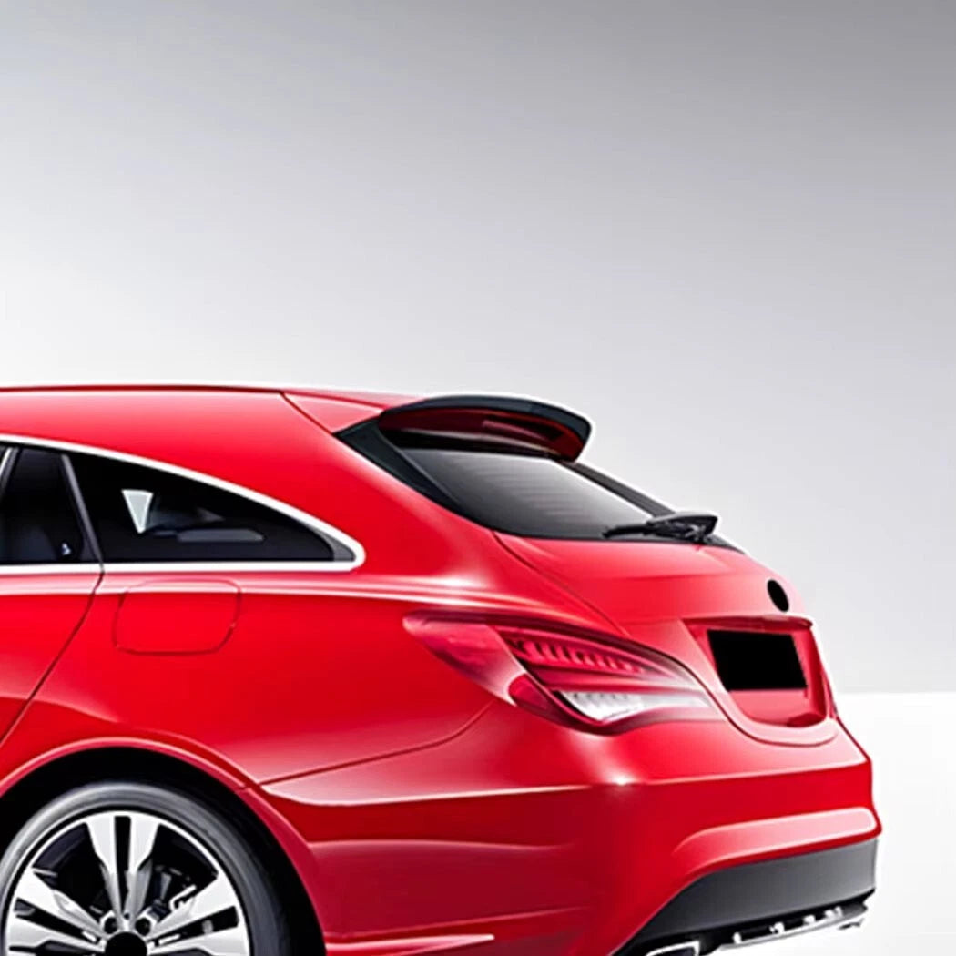 Mercedes CLA Class X117 Shooting Brake Gloss Black Rear Roof Spoiler