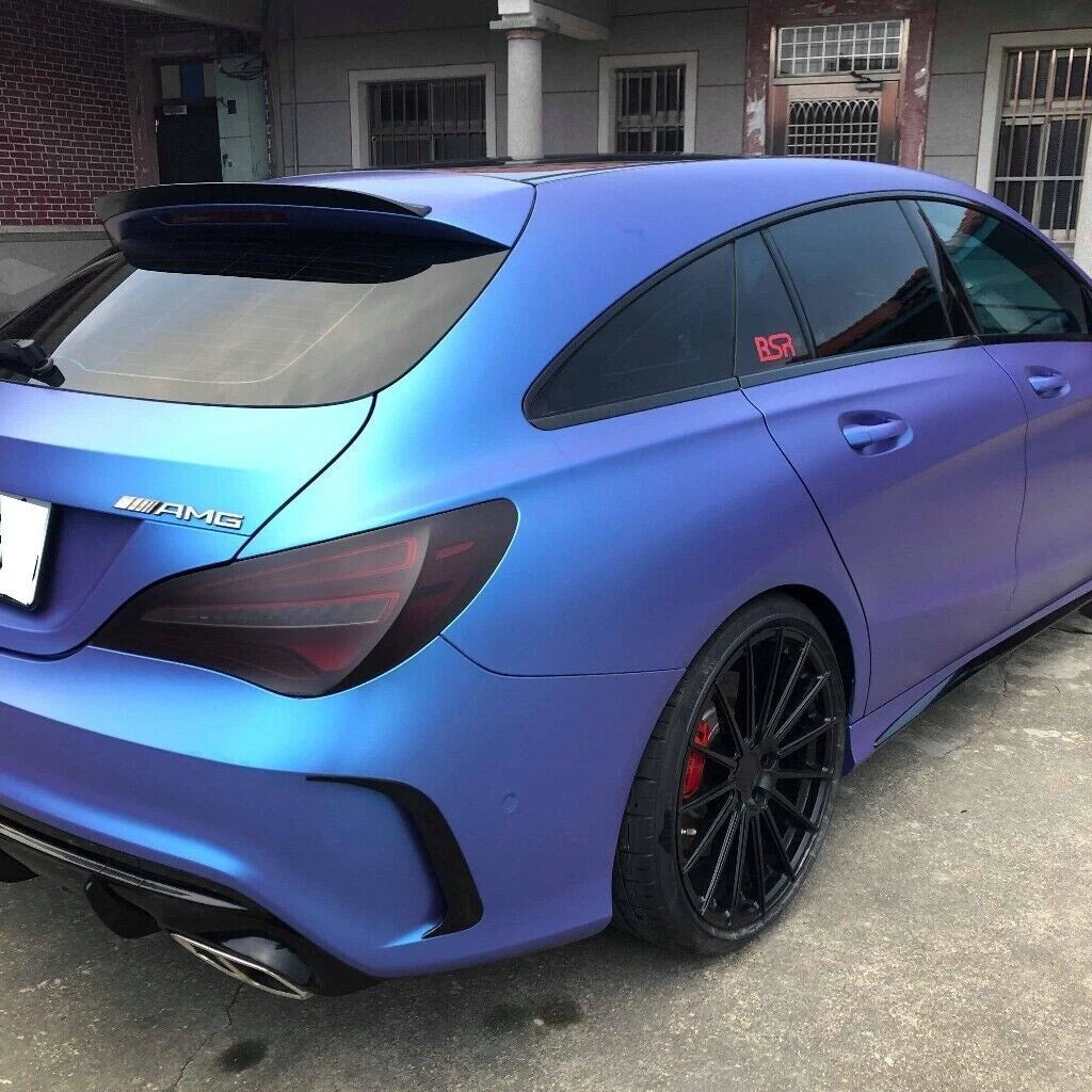 Mercedes CLA Class X117 Shooting Brake Gloss Black Rear Roof Spoiler