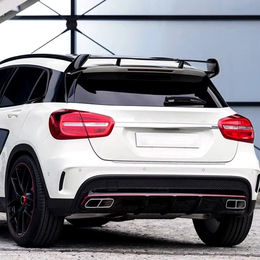 Mercedes GLA Class X156 AMG Style Gloss Black Rear Roof Spoiler 13-20