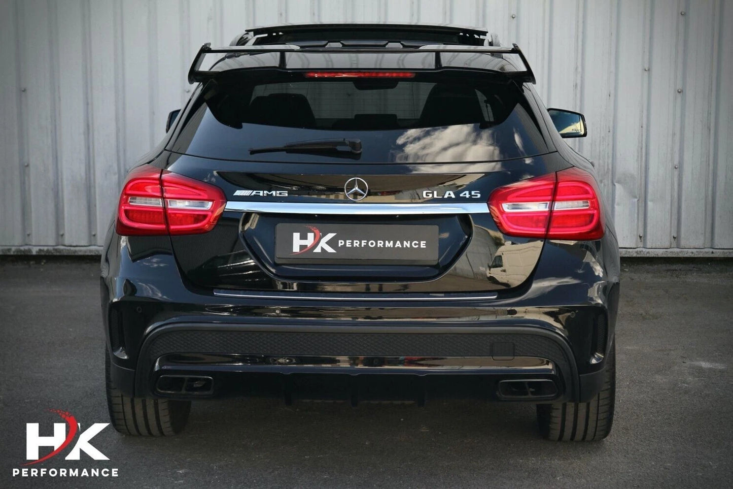 Mercedes GLA Class X156 AMG Style Gloss Black Rear Roof Spoiler 13-20