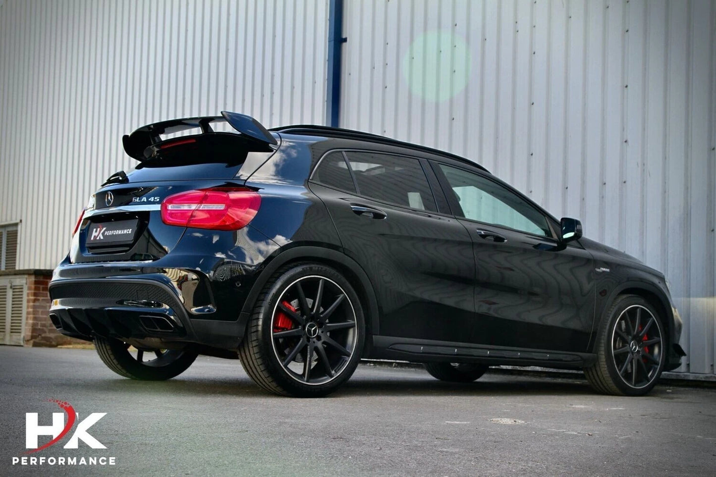 Mercedes GLA Class X156 AMG Style Gloss Black Rear Roof Spoiler 13-20
