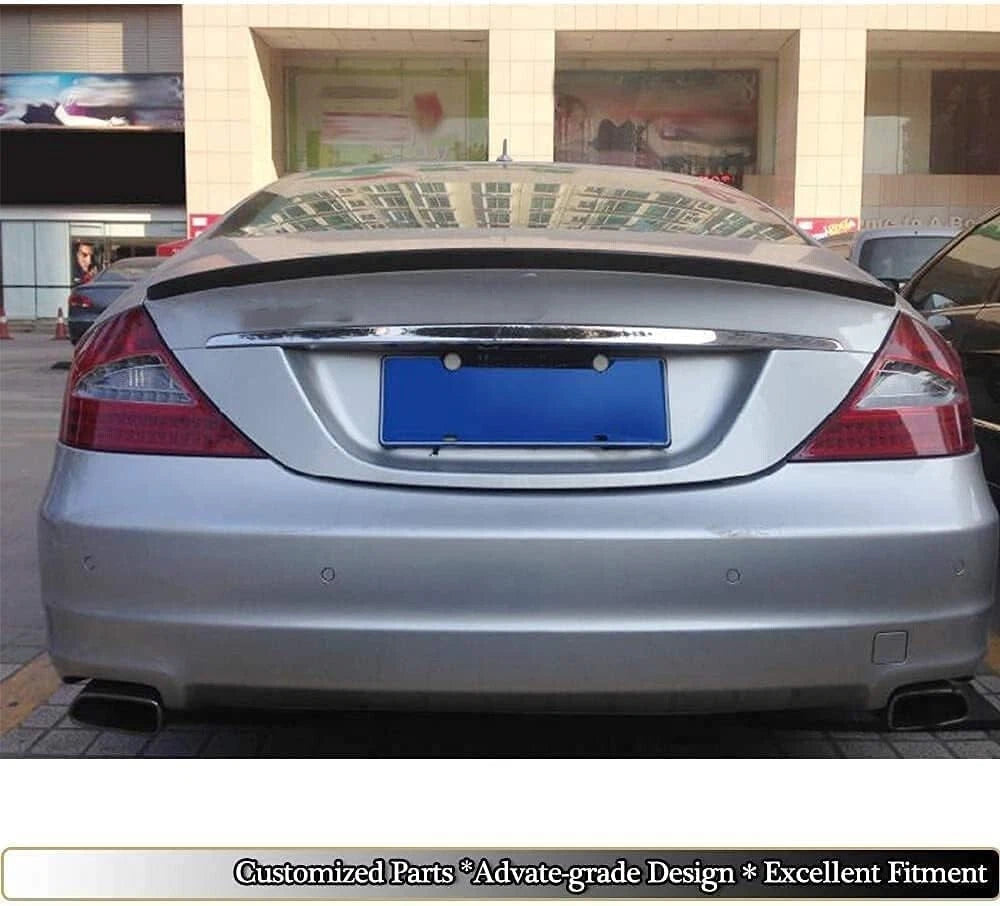 Mercedes CLS Class W219 C219 Gloss Black Rear Boot Spoiler 2003-10
