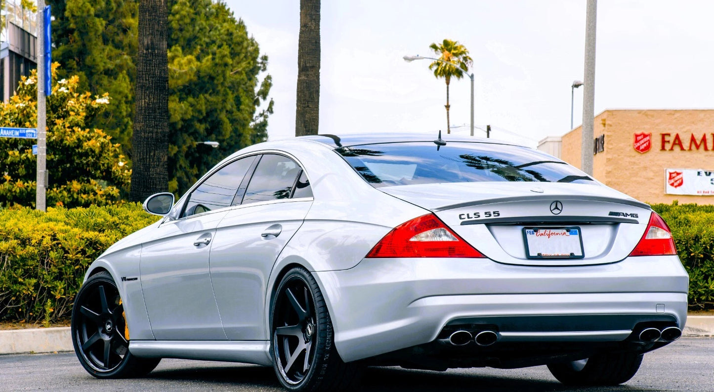 Mercedes CLS Class W219 C219 Gloss Black Rear Boot Spoiler 2003-10