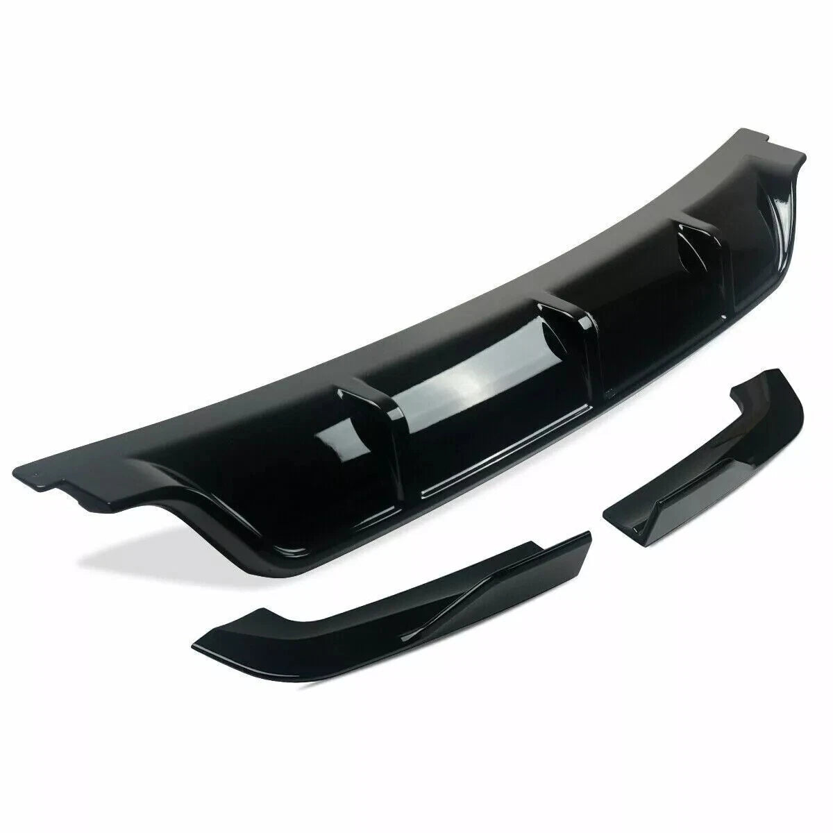 BMW X5 F15 Gloss Black Splitter Spoiler Diffuser Skirts M Sport 13-18