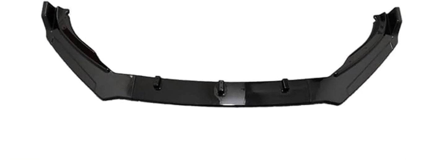 VW Passat Gloss Black Front Splitter Spoiler Lip Aero Extension 14-19