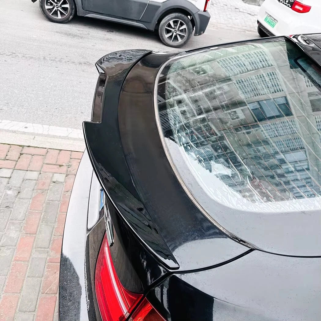 BMW X6 E71 X6M Gloss Black Rear M4 Style Boot Spoiler Lip Mid 8-15