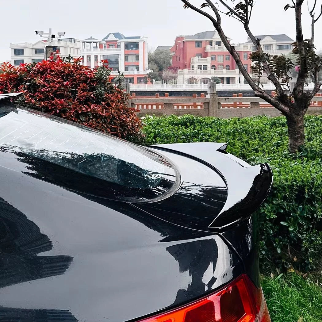 BMW X6 E71 X6M Gloss Black Rear M4 Style Boot Spoiler Lip Mid 8-15