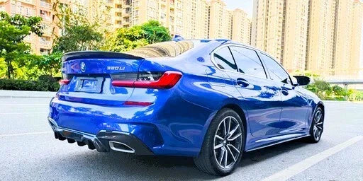 BMW 3 Series G20 Gloss Black Rear Boot Spoiler P Style Lip 18- 24