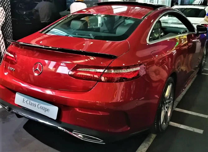 Mercedes E Class Coupe C238 W213 Gloss Black Rear Boot Spoiler 16-23