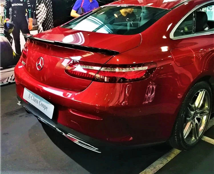 Mercedes E Class Coupe C238 W213 Gloss Black Rear Boot Spoiler 16-23
