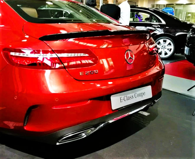 Mercedes E Class Coupe C238 W213 Gloss Black Rear Boot Spoiler 16-23