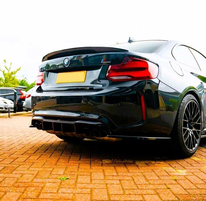 BMW 2 Series F22 Gloss Black Rear Boot Spoiler P Style Lip 13-21