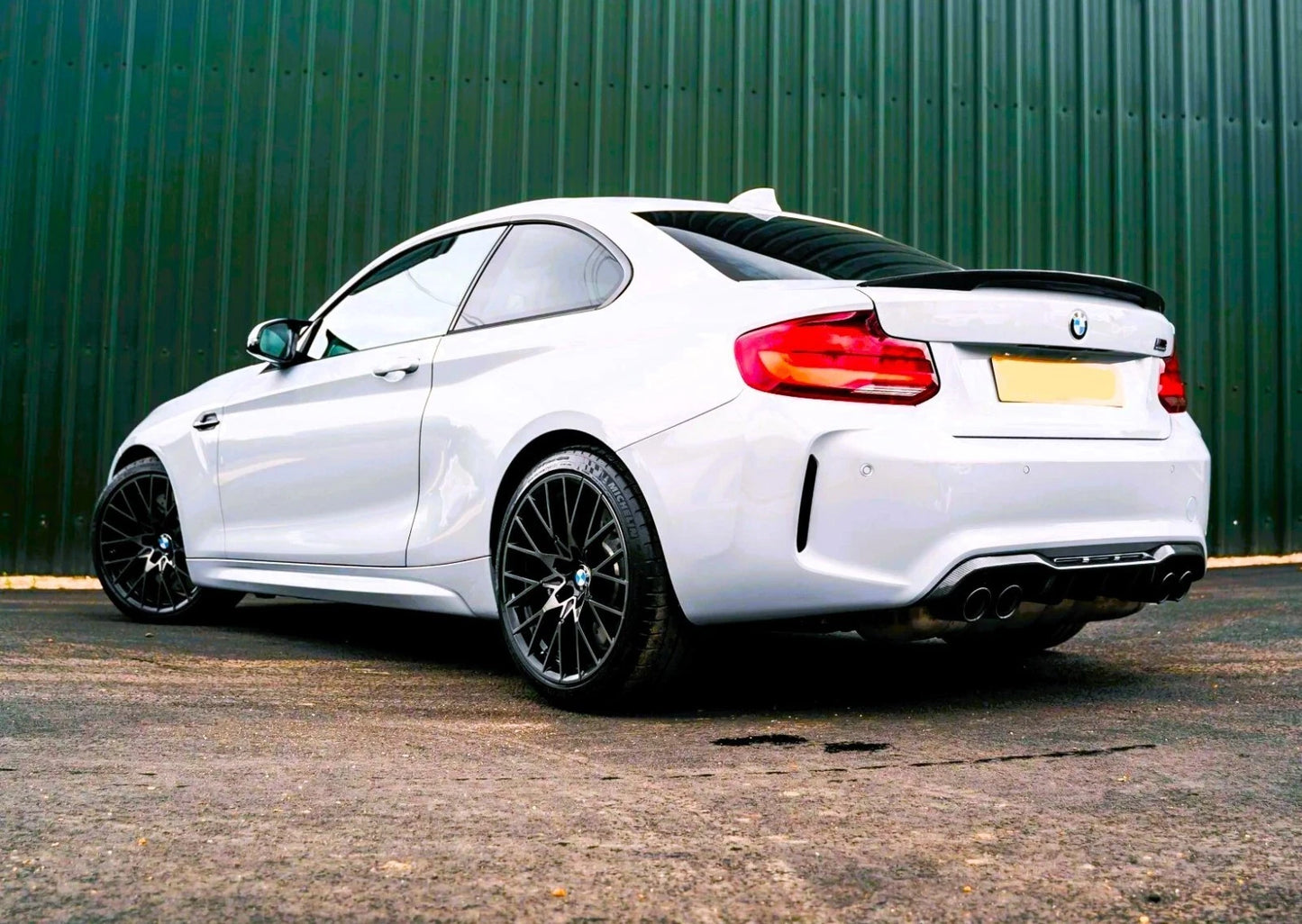 BMW 2 Series F22 Gloss Black Rear Boot Spoiler P Style Lip 13-21