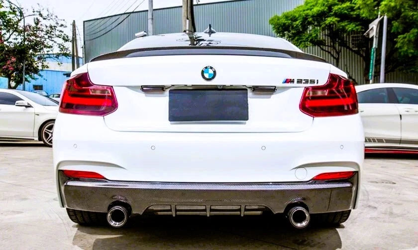 BMW 2 Series F22 Gloss Black Rear Boot Spoiler P Style Lip 13-21