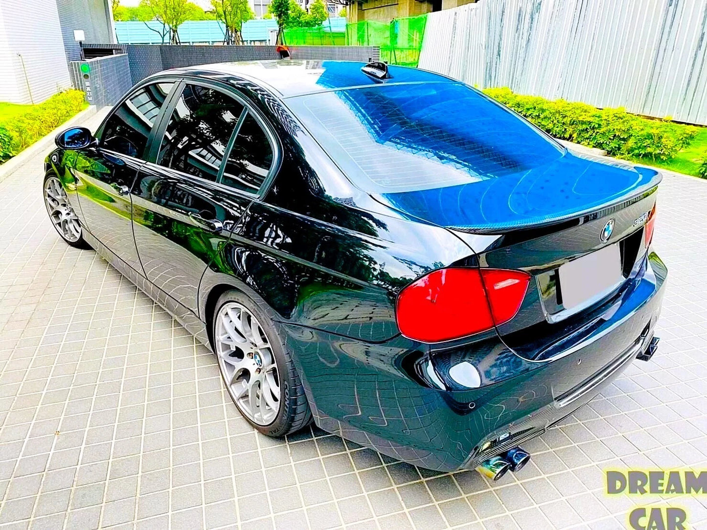 BMW 3 Series M3 E90 Gloss Black M4 Style Rear Boot Spoiler 2004-2012