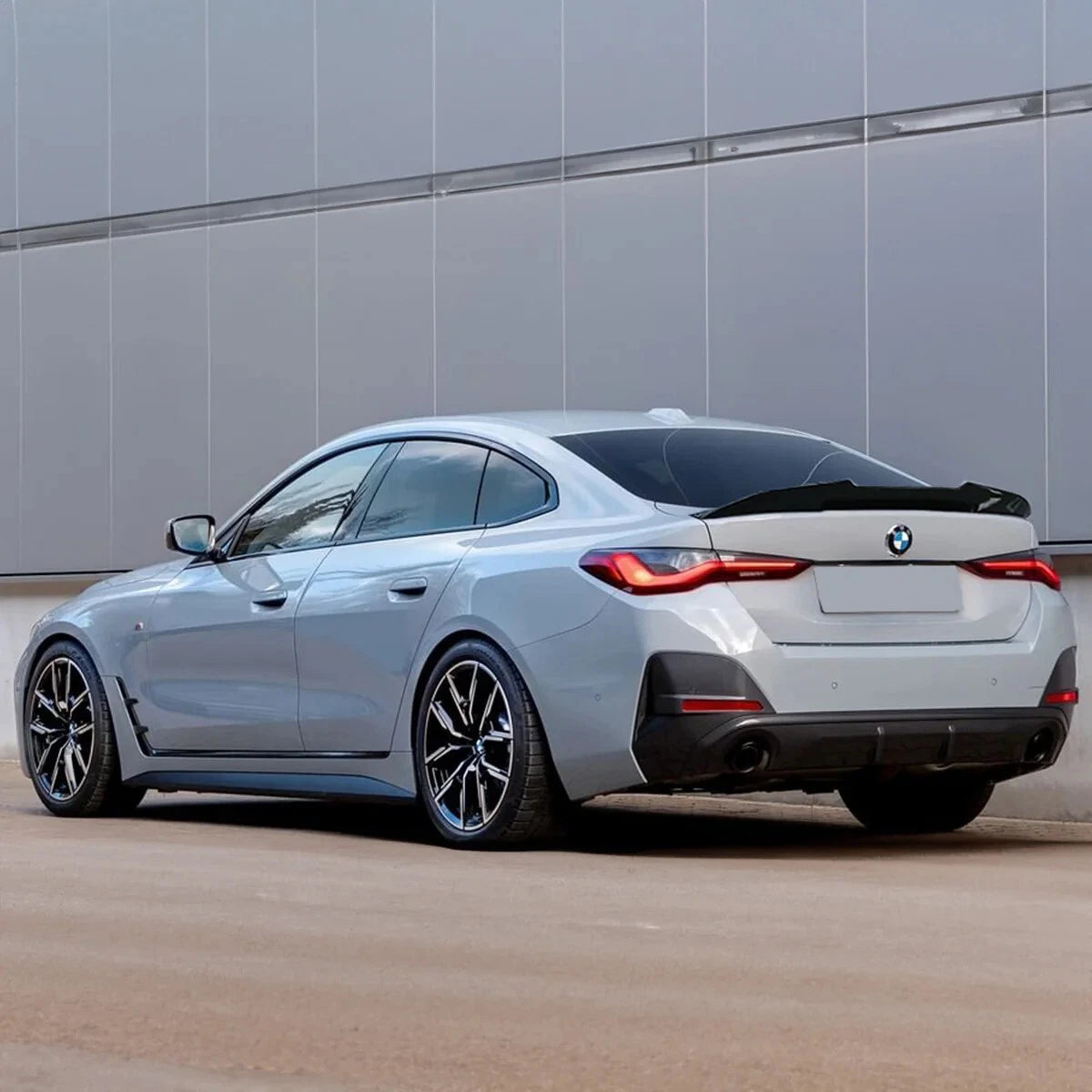 BMW 4 G26 Gran Coupe Gloss Black Rear High Kick PSM Ducktail Spoiler