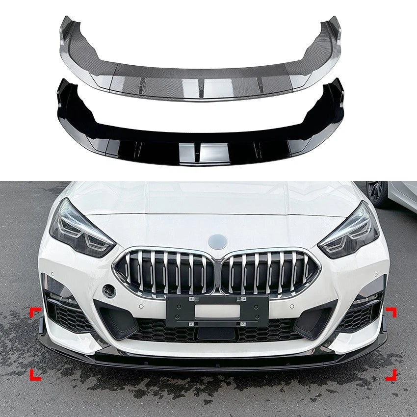BMW 2 Series F44 Gran Coupe Gloss Black Front Splitter Spoiler Lip M Sport 2020+