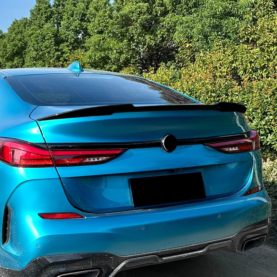 BMW 2 Series F44 Gran Coupe Rear Gloss Black M4 Style Boot Spoiler Lip Wing Kit