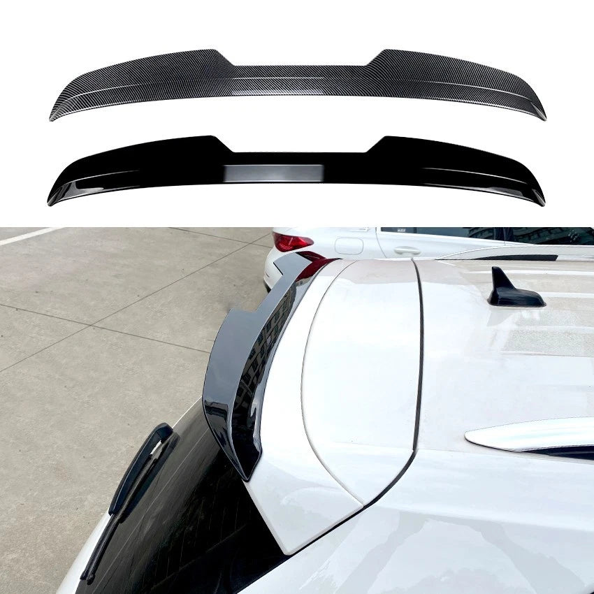 VW Tiguan MK2 Gloss Black Rear Boot Roof Spoiler Lip Wing Body Kit 2016-2023
