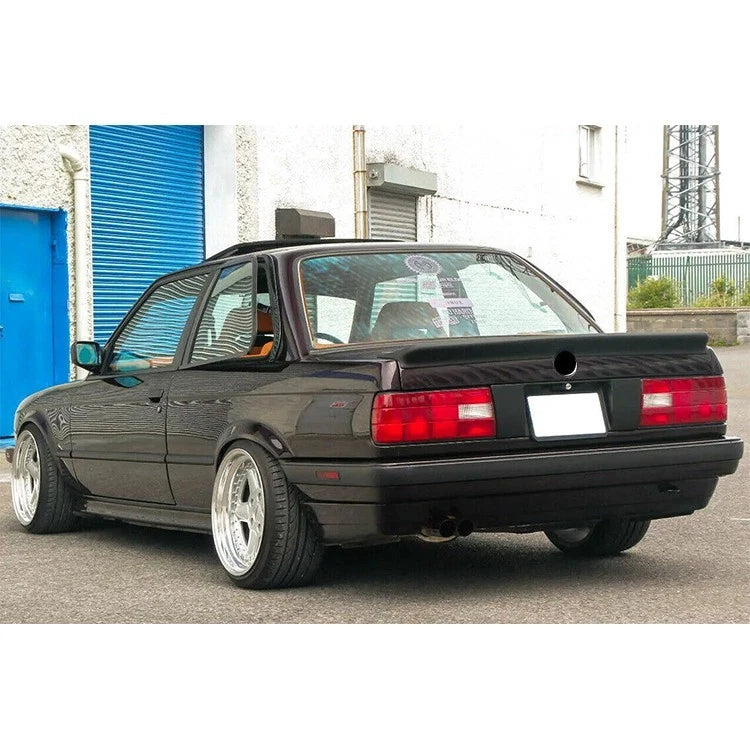 BMW 3 Series E30 M3 Gloss Black Rear Boot Spoiler Lip Wing Body Kit 1983-93