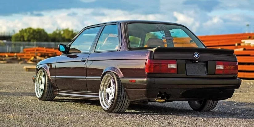 BMW 3 Series E30 M3 Gloss Black Rear Boot Spoiler Lip Wing Body Kit 1983-93
