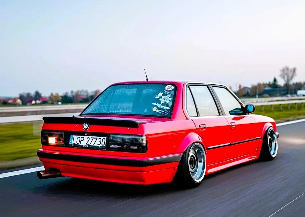 BMW 3 Series E30 M3 Gloss Black Rear Boot Spoiler Lip Wing Body Kit 1983-93
