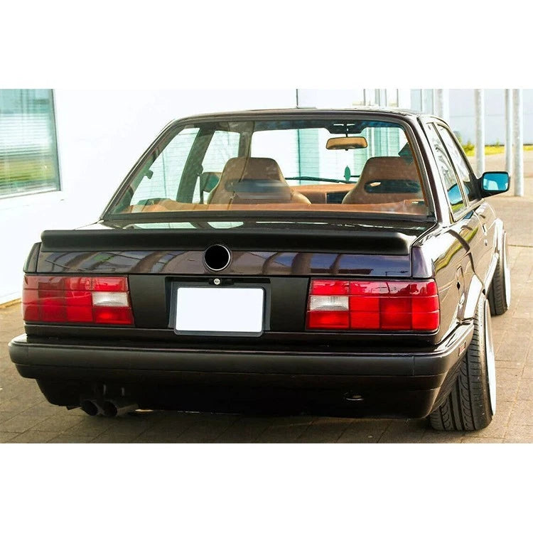 BMW 3 Series E30 M3 Gloss Black Rear Boot Spoiler Lip Wing Body Kit 1983-93