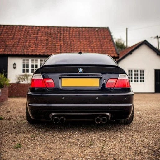 BMW 3 Series M3 E46 Gloss Black Rear Boot Spoiler Lip Wing Body Kit 1997-2006