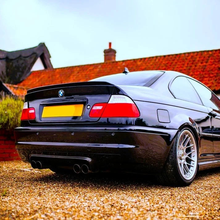 BMW 3 Series M3 E46 Gloss Black Rear Boot Spoiler Lip Wing Body Kit 1997-2006
